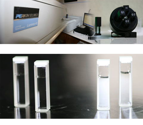 calibración espectrofotómetro